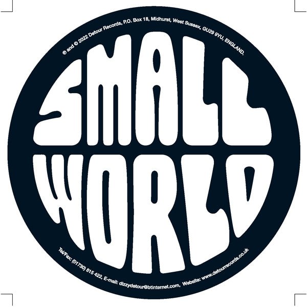 FIRST IMPRESSIONS EP by SMALL WORLD Vinyl 7" Picture Disc DR133PD - punk to funk heaven