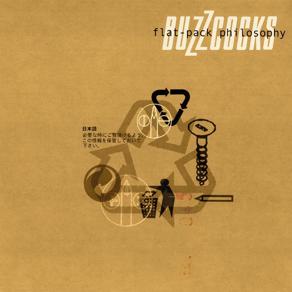 FLAT - PACK PHILOSOPHY (WHITE VINYL) by BUZZCOCKS Vinyl Double Album PLATE011LP - punk to funk heaven