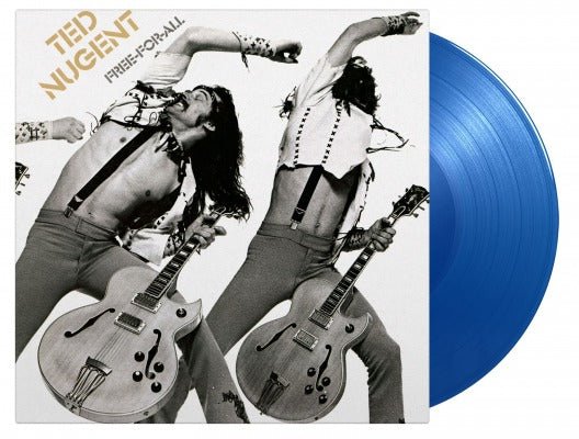 FREE FOR ALL (1LP COLOURED) by TED NUGENT Vinyl LP MOVLP2683C Label: MUSIC ON VINYL - punk to funk heaven