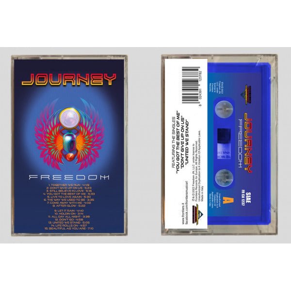 FREEDOM by JOURNEY Music Cassette FRCA1237 - punk to funk heaven