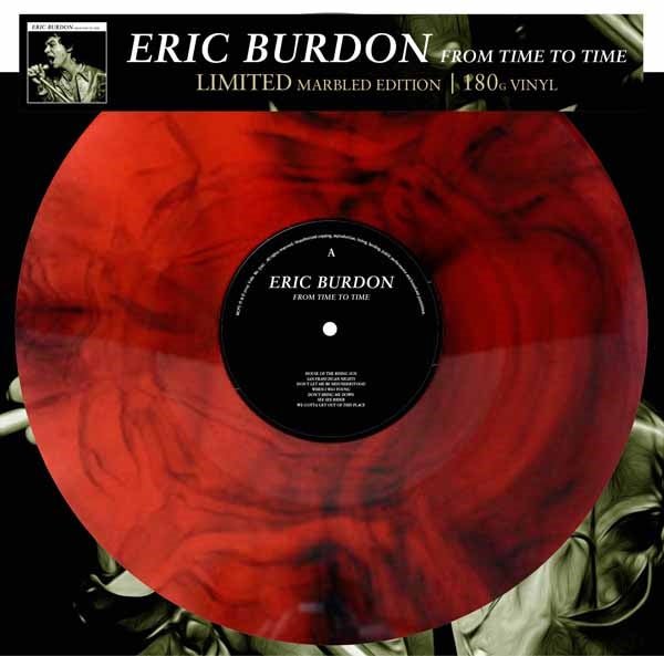 FROM TIME TO TIME by ERIC BURDON Vinyl LP - punk to funk heaven
