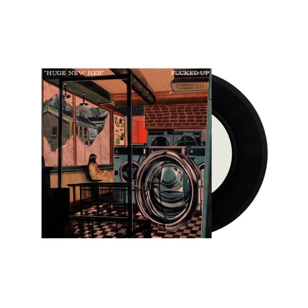 FUCKED UP HUGE NEW HER / I DON'T WANT TO LOOK VINYL 7" - punk to funk heaven
