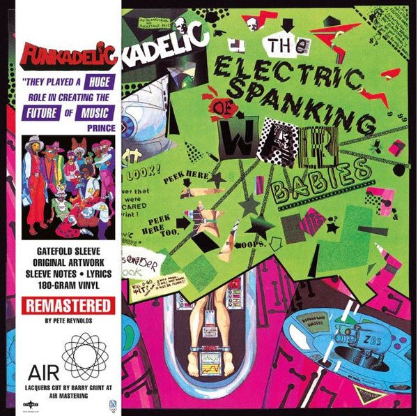 Funkadelic ‎– The Electric Spanking Of War Babies ltd colour vinyl lp - punk to funk heaven