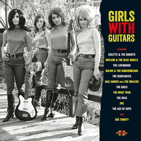 GIRLS WITH GUITARS by VARIOUS ARTISTS Vinyl LP HIQLP24 Label: ACE RECORDS - punk to funk heaven