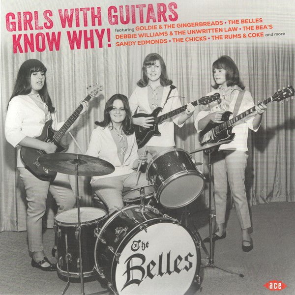 GIRLS WITH GUITARS KNOW WHY! by VARIOUS ARTISTS Vinyl LP HIQLP071 Label: ACE RECORDS - punk to funk heaven