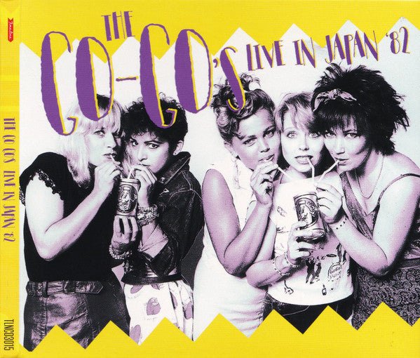 GO - GOS, THE LIVE IN JAPAN '82 COMPACT DISC - punk to funk heaven
