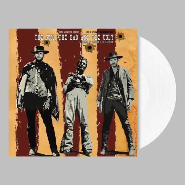 Good / The Bad & The Ugly (White Vinyl) Artist ENNIO MORRICONE Format:LP Label:LIGHT IN THE ATTIC/AMS - punk to funk heaven