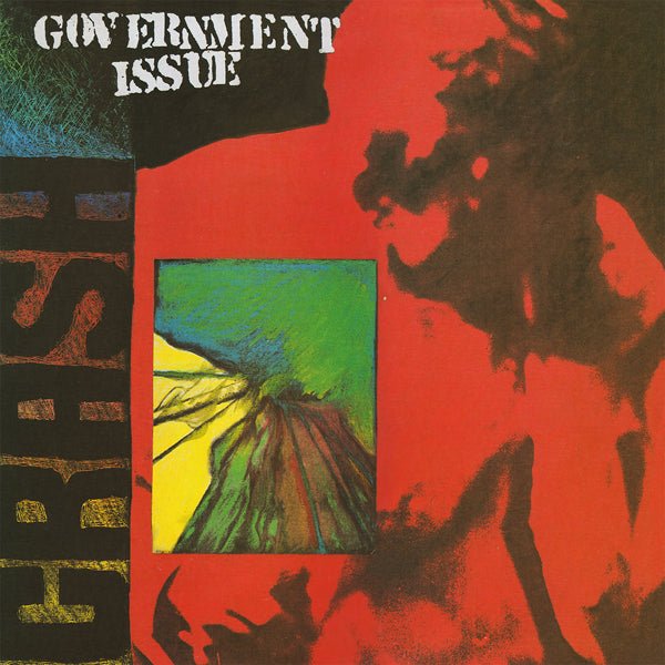 GOVERNMENT ISSUE CRASH (RED VINYL) VINYL LP - punk to funk heaven