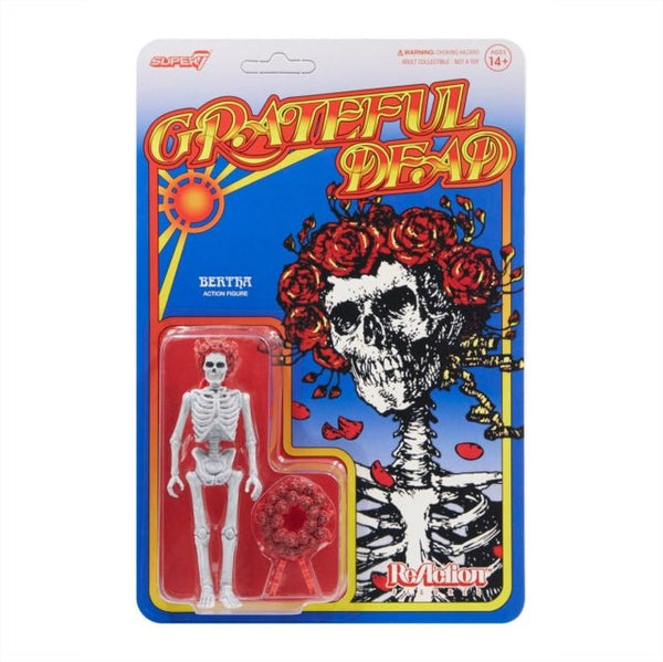 Grateful Dead Reaction Figure Bertha super 7 - punk to funk heaven