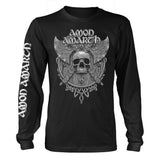 GREY SKULL (BLACK) by AMON AMARTH Long Sleeve Shirt - punk to funk heaven