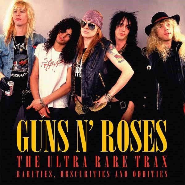 GUNS N' ROSES THE ULTRA RARE TRAX (RED VINYL) VINYL DOUBLE ALBUM - punk to funk heaven