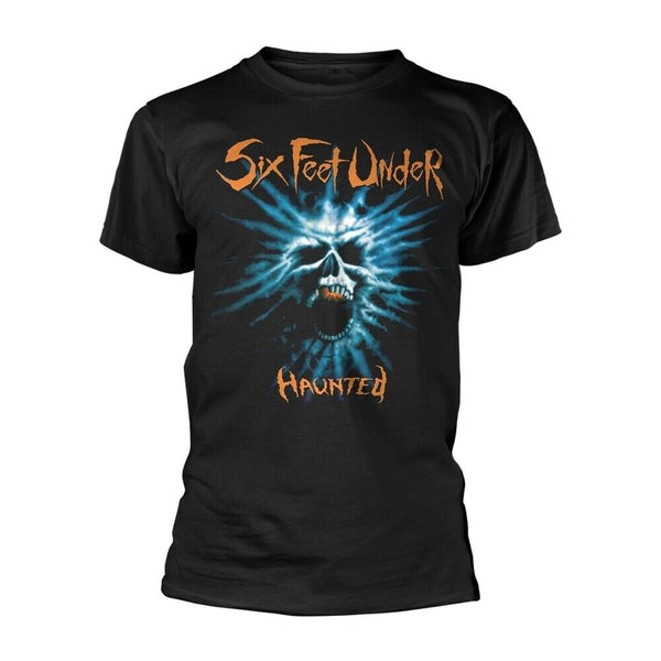 HAUNTED by SIX FEET UNDER T-Shirt, Front & Back Print - punk to funk heaven