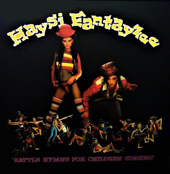Haysi Fantayzee ‎– Battle Hymns For Children Singing Label: Demon Records ‎– DEMRECDLX007 2 x vinyl lp colour - punk to funk heaven
