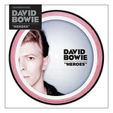 David Bowie ‎– "Heroes" Vinyl 7" 45 RP, Single Picture Disc Remastered