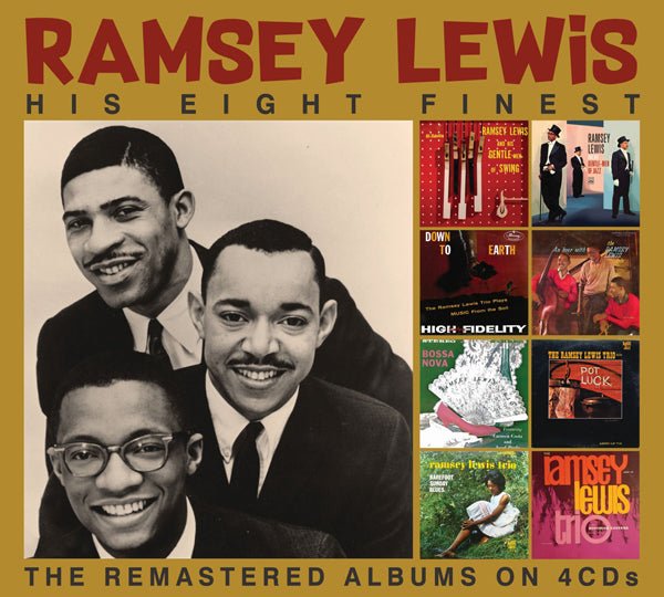 HIS EIGHT FINEST (4CD) by RAMSEY LEWIS Compact Disc - 4 CD Box Set EN4CD9210 - punk to funk heaven