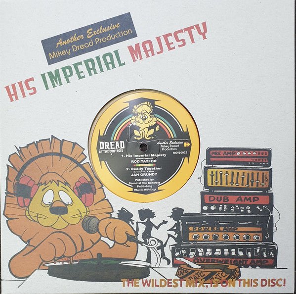 His Imperial Majesty (Random Red Or Green Or Gold Vinyl) Artist MIKEY DREAD Format:10" Label:MUSIC ON VINYL Catalogue No:MOV10032C - punk to funk heaven