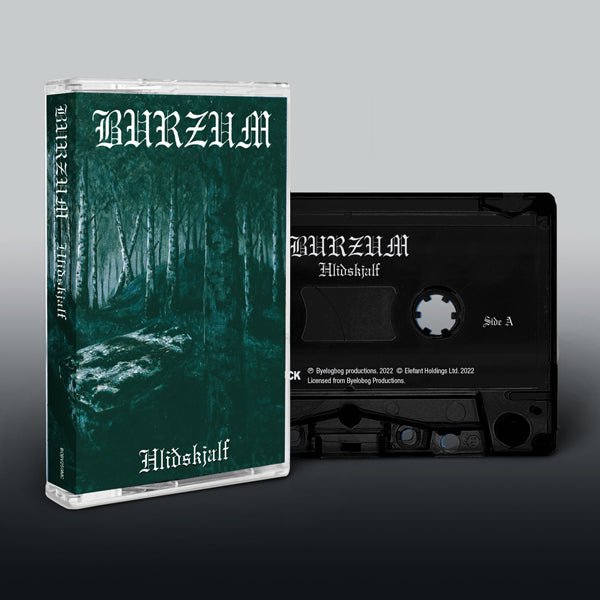 HLIDSKJALF by BURZUM Music Cassette BOBV259MC - punk to funk heaven