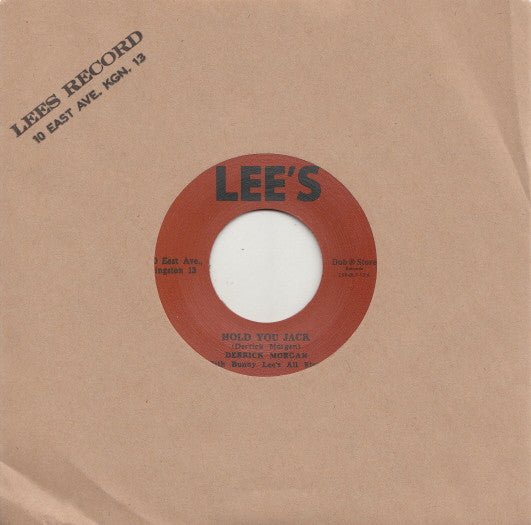 Hold You Jack/Bangarang Artist Derrick Morgan, Lester Sterling & Stranger Cole Vinyl / 7" Single Dub Store Records DSRBL713 - punk to funk heaven