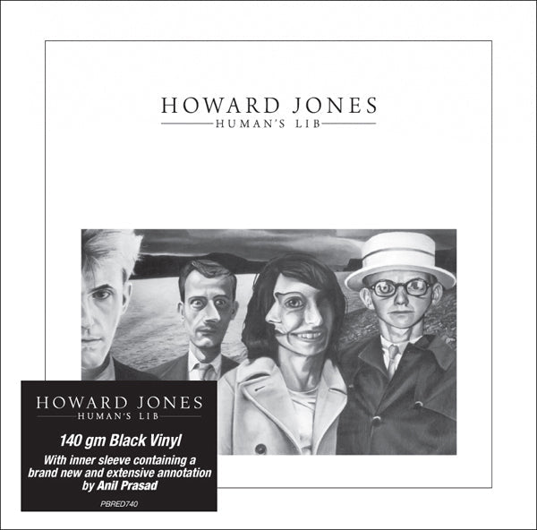 HUMAN'S LIB - BLACK VINYL EDITION by HOWARD JONES Vinyl LP PBRED740X - punk to funk heaven