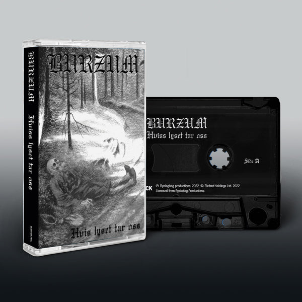 HVIS LYSET TAR OSS by BURZUM Music Cassette BOBV087MC - punk to funk heaven