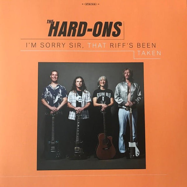 I’M SORRY SIR, THAT RIFF’S BEEN TAKEN (LP+CD) by HARD ONS Vinyl LP BTRC12149 - punk to funk heaven