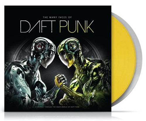 The Many Faces Of Daft Punk 2 x LIMITED EDITION YELLOW AND MARBLE VINYL LP