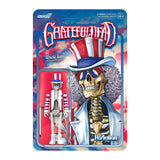 Grateful Dead Reaction Figure Wave 3 - Uncle Sam Skeleton super 7