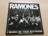Ramones ‎– I Wanna Be Your Boyfriend vinyl 7 " reissue