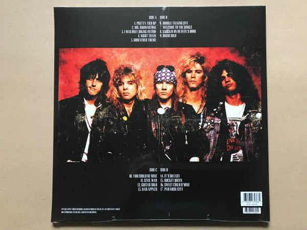 Guns N' Roses ‎– Live At Marconi Stadium 2 x vinyl lp green yellow