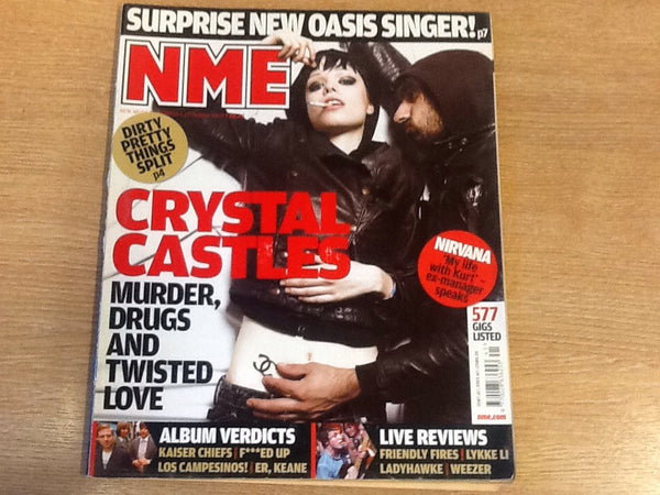 New musical express magazine 11th October 2008