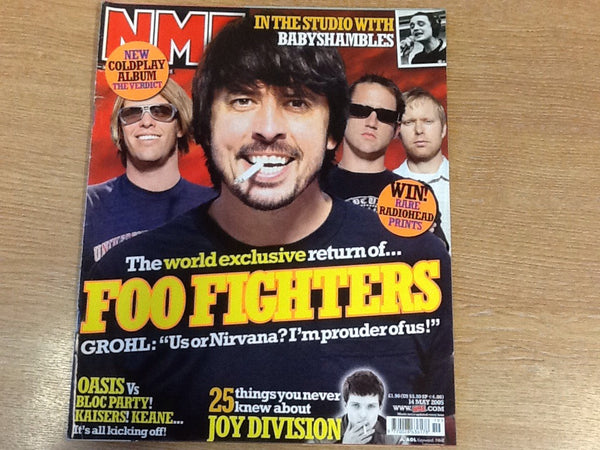 New musical express magazine 14th may 2005