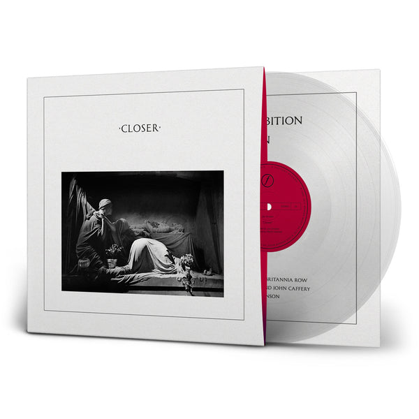 Joy Division Closer: 40th Anniversary Edition crystal clear vinyl lp ltd