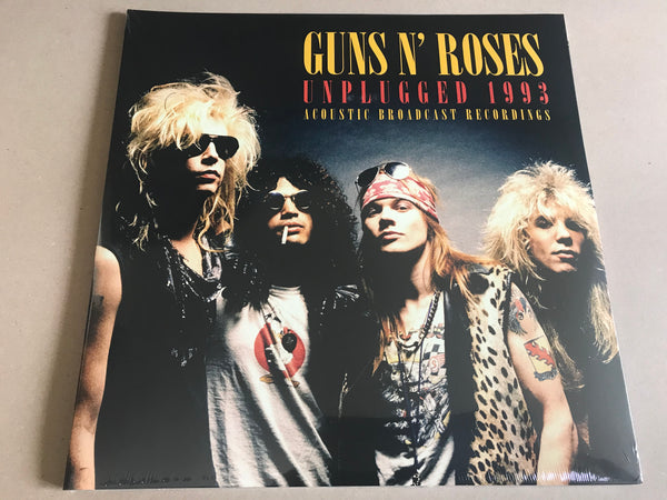UNPLUGGED 1993 by GUNS N' ROSES Vinyl Double Album PARA191LP