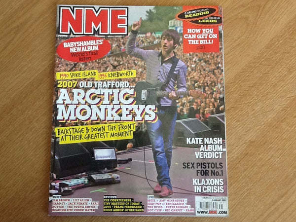 New musical express magazine 4th august 2007