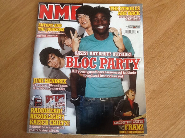 New musical express magazine 17th September  2005