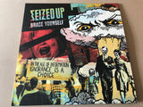 BRACE YOURSELF ( Piss Yellow & Black Galaxy colour) by SEIZED UP Vinyl LP PPR265B2