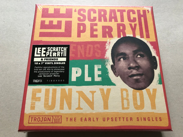 Lee Scratch Perry People Funny Boy The Early Upsetter Singles 10 X 7” VINYL BOX  SET