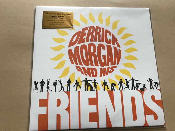 DERRICK MORGAN DERRICK MORGAN & HIS FRIENDS ltd orange vinyl lp MOVLP2613