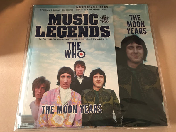 THE WHO KEITH MOON YEARS The Legendary Broadcasts - Blue Vinyl Magazine Edition
