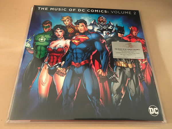 THE MUSIC OF DC COMICS: VOL. 2 LIME GREEN VINYL lp x 2 MOVATM127C LTD / 666