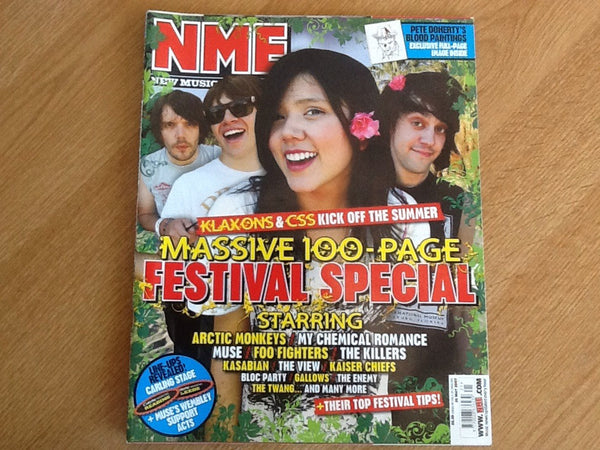 New musical express magazine 26th may 2007