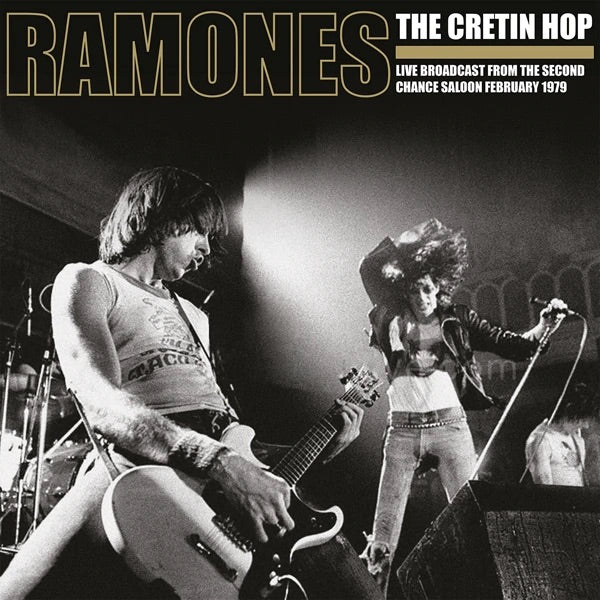 THE CRETIN HOP (CLEAR/RED SPLATTER VINYL) by RAMONES Vinyl Double Album  PARA441LPLTD