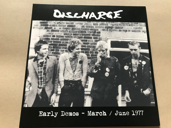 Discharge ‎– Early Demos - March / June 1977 RED VINYL LP radiation reissue ltd