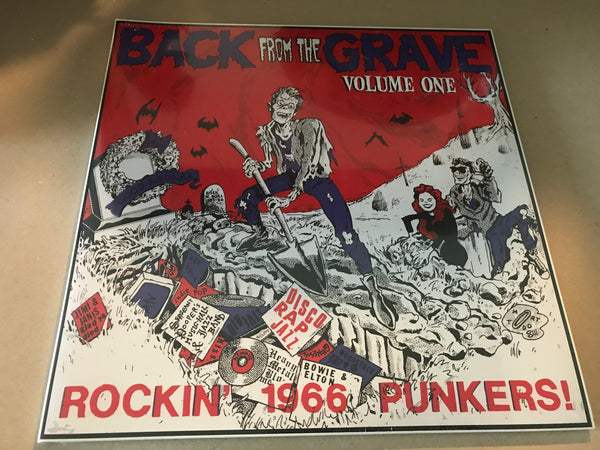 Various ‎– Back From The Grave Volume One vinyl lp  CRYPT-001