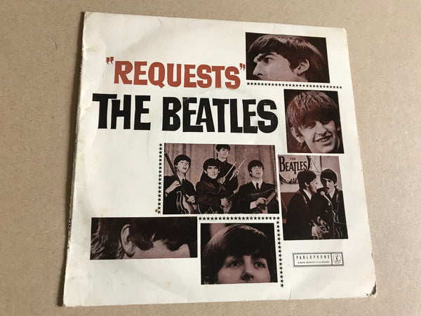 the beatles requests ep 7" vinyl early australian pressing GEPO 70013