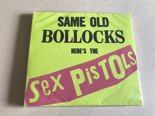 Sex Pistols ‎– Same Old Bollocks Here's The Sex Pistols  4 x cd set