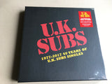 UK SUBS 1977-2017 - 40 years of UK Subs Singles 4 x colour vinyl 10” box set