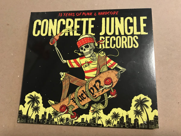 CONCRETE JUNGLE RECORDS - LUCKY 13 by VARIOUS ARTISTS Compact Disc Digi