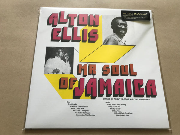 ALTON ELLIS - MR. SOUL OF JAMAICA VINYL lp