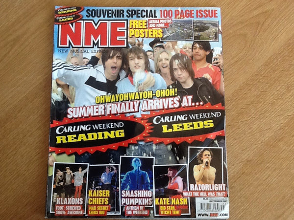 New musical express magazine 1st September 2007